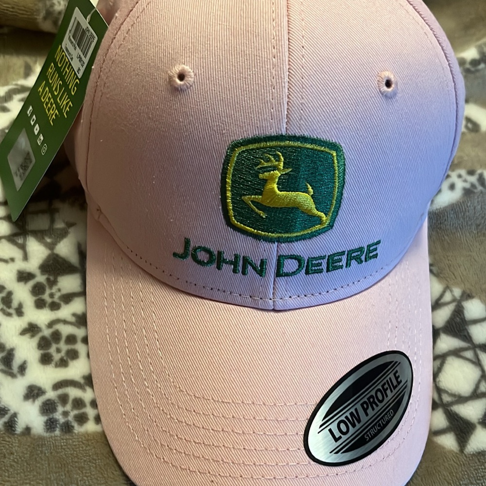 John Deere Pink Baseball Cap
